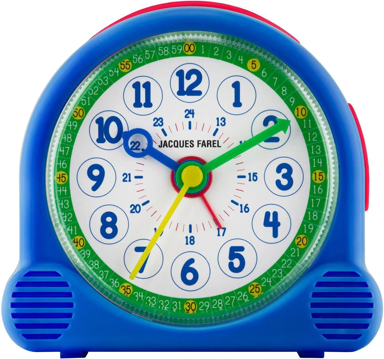 Jacques Farel Kinderwecker Happy Learning Blau Quarzwecker Lernwecker - Bild 5
