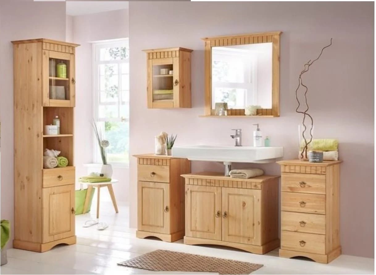 Clever-Moebel Hängeschrank Wandhängeschrank Kiefernholz Landhausstil - Bild 3