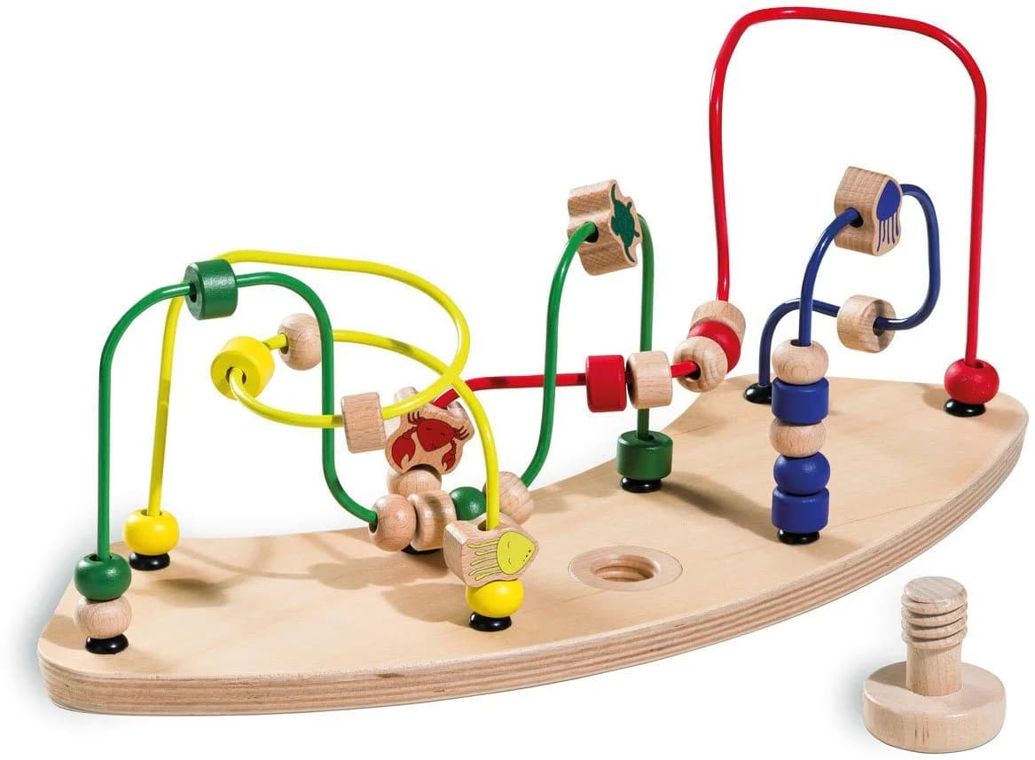 Hauck Motorikschleife Play Moving Water Animals Bunt - Bild 2