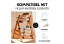 HAUCK Highchair Play Board Motorikbrett Beige Holz Bild 5