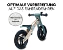Hauck Laufrad Balance N Ride Turtle 12 Zoll Holz mit Lufträdern Bild 3