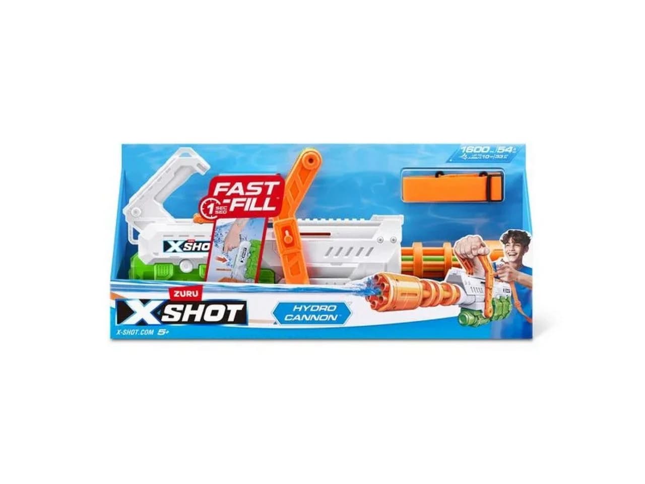 Idena XSHOT Hydro Cannon Fast-Fill Wasserblaster 1600 ml Weiß - Bild 3