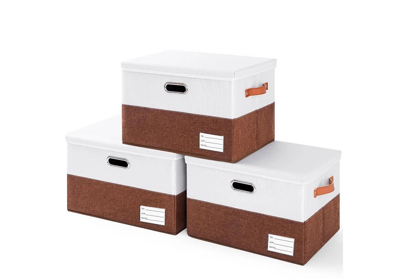 Praktische Aufbewahrungsbox aus Leder und Edelstahl - Bild 2