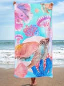 Luckice Strandtuch Mikrofaser 180x90cm Schnell Trocknend Bild 2