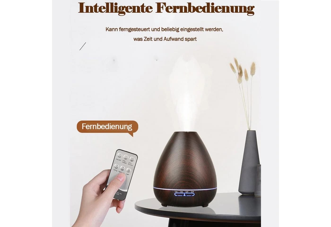 Luckice Luftreiniger 2-in-1: Luftbefeuchter + Aromadiffuser Ultraschall 400ML, für 40 m² Räume - Bild 5