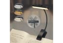 Luckice LED Leselampe 3 Farbmodi 5 Helligkeitsstufen 360° Flexibel Schwarz Bild 2