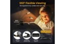 Luckice LED Leselampe 3 Farbmodi 5 Helligkeitsstufen 360° Flexibel Schwarz Bild 3