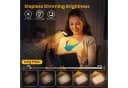 Luckice LED Leselampe 3 Farbmodi 5 Helligkeitsstufen 360° Flexibel Schwarz Bild 5