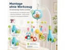 Luckice Mobile 3in1 Traumbärchen mit Musik und Sternenprojektor Blau Bild 1