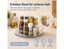 Vornix Gewürzregal 360° Drehbar 2er-Set Transparent Bild 3