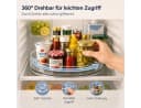 Vornix Gewürzregal 360° Drehbar 2er-Set Transparent Bild 4