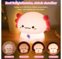 Luckice LED Nachtlicht Kinder Dimmbar Silikon mit Timer Bild 3