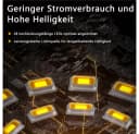 Luckice LED Gartenleuchte Campinglampe Grau Solar USB-C Bild 4