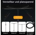 Luckice Schreibtischlampe LED 10 Helligkeitsstufen 12W 1400 Lumen Bild 5