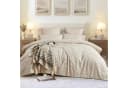 ibettertec Bettwäsche Boho Beige Geometrisches Muster Mikrofaser Bild 1