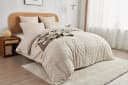 ibettertec Bettwäsche Boho Beige Geometrisches Muster Mikrofaser Bild 2