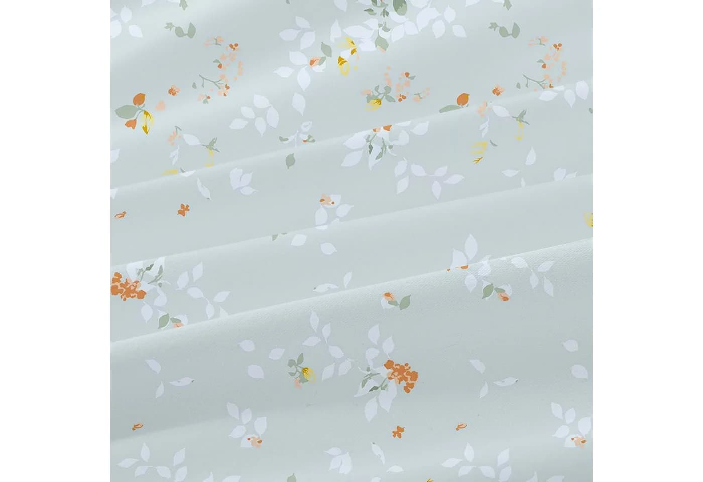 ibettertec Wendebettwäsche Set Blumenmuster 135x200 200x200 Mikrofaser - Bild 4