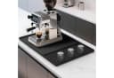 Fyrove Abtropfmatte Silikon Schwarz 2-in-1 Spillmatte Bild 2