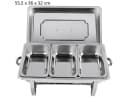 wohnTRAUM24 Speisenwärmer 11L Edelstahl Buffetwärmer Set Bild 5