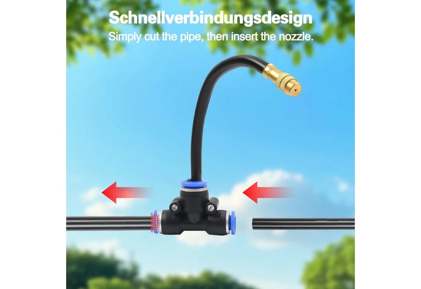 ibettertec Bewässerungssystem Automatisch Tropfbewässerung Kit - Bild 3