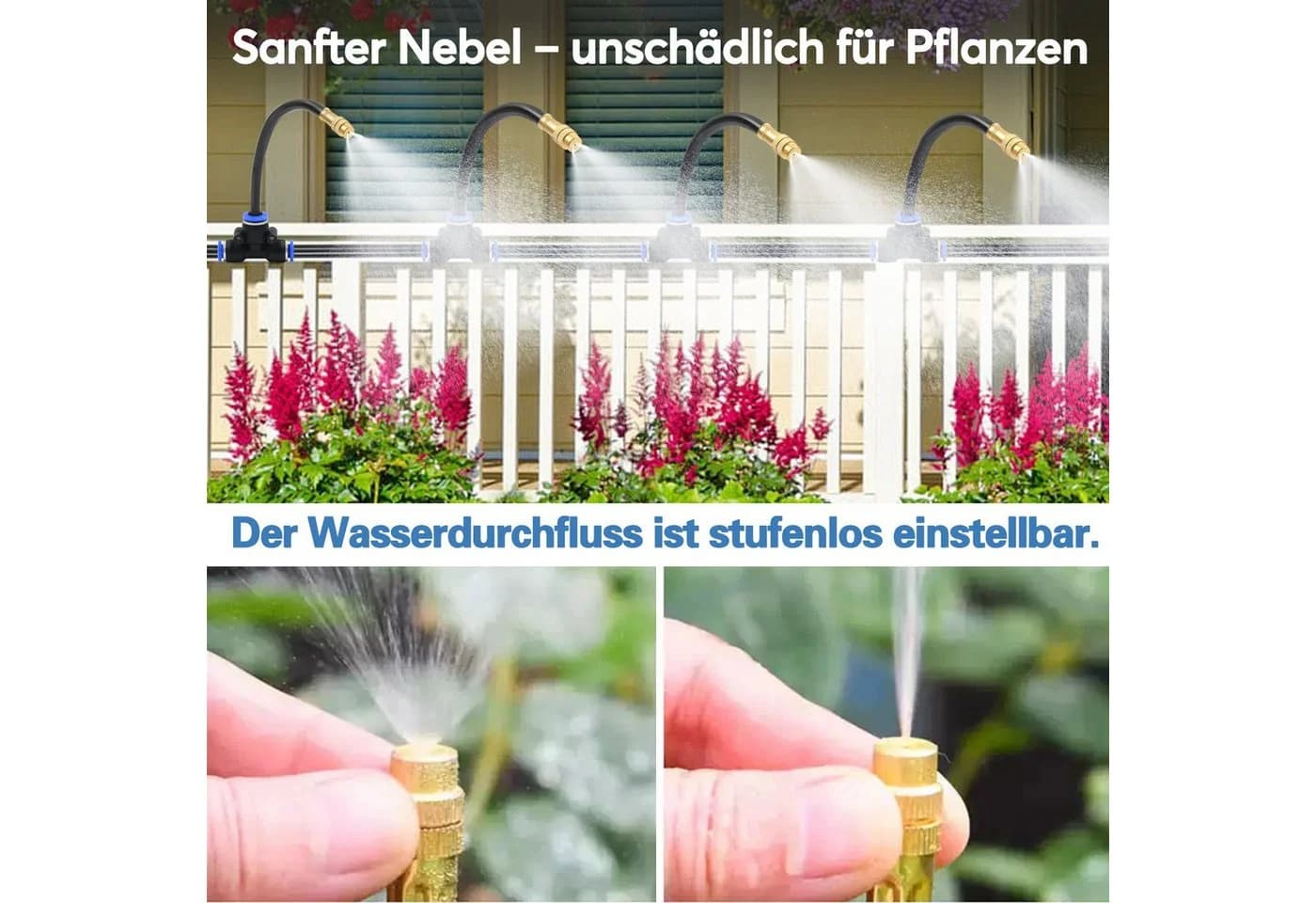 ibettertec Bewässerungssystem Automatisch Tropfbewässerung Kit - Bild 4
