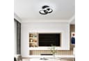 Forrlite LED Deckenleuchte 3-Farbig Schwarz Modern Bild 1