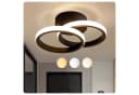 Forrlite LED Deckenleuchte 3-Farbig Schwarz Modern Bild 2