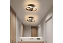 Forrlite LED Deckenleuchte 3-Farbig Schwarz Modern Bild 3