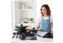 ibettertec Topf-Set 13-tlg. Gusseisen Antihaft Schwarz Bild 1