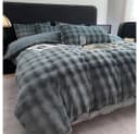 ibettertec Winter Plüsch Bettwäsche Flauschig Kaninchenfellimitat Microfaser Bild 4