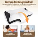 Fyrove Nackenstützkissen Schwarz Memory Foam Bild 5