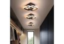 Toomoke LED Deckenleuchte Schwarz 3-Farbig Dimmbar Bild 1
