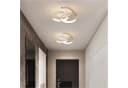 wohnTRAUM24 LED Deckenleuchte Modern 22W 3000-6000K Weiß/Schwarz Bild 4