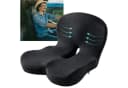 wohnTRAUM24 Orthopädisches Sitzkissen Memory Foam Schwarz Bild 2
