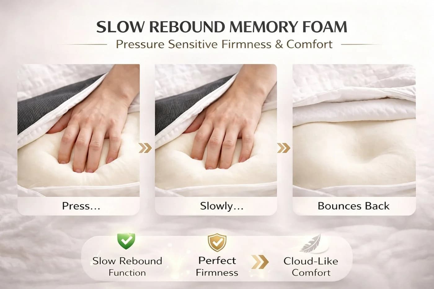 wohnTRAUM24 Nackenstützkissen Memory Foam Ergonomisch - Bild 3