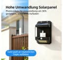ibettertec Solar Wandleuchte mit Bewegungsmelder Warmweiß IP65 Bild 1