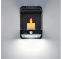 ibettertec Solar Wandleuchte mit Bewegungsmelder Warmweiß IP65 Bild 2