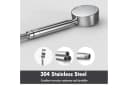 ibettertec Handbrause Duschkopf Edelstahl Hochdruck Sparduschkopf Bild 3