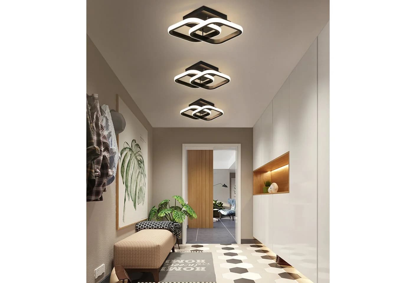 ibettertec Deckenleuchte LED Dimmbar 3-Farbige Decken-Lampe - Bild 5