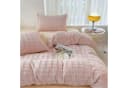 wohnTRAUM24 Winter Plüsch Bettwäsche Rosa Wendebettbezug Bild 5