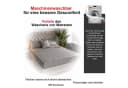 Matratzenauflage Baumwolle 90x200cm, 140x200cm, 180x200cm wohnTRAUM24 Bild 5