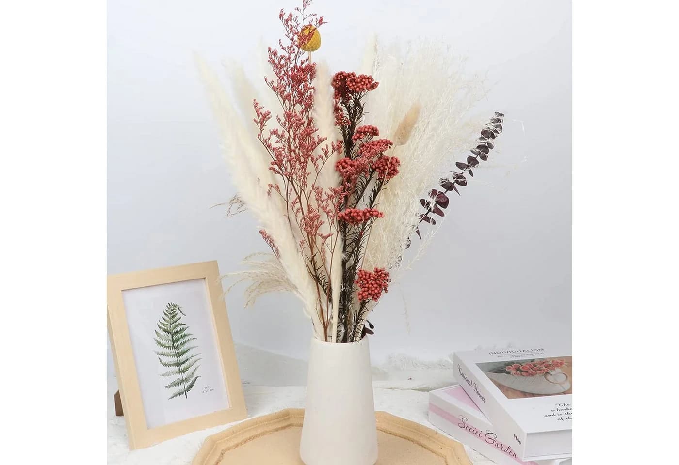 Forrlite Trockenblumen Pampasgras 43 Stück Beige 44 cm - Bild 3
