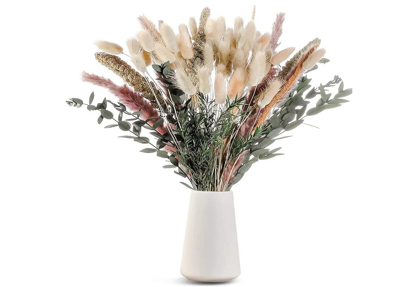 Forrlite Trockenblumen Pampasgras Set Beige Boho Deko - Bild 2
