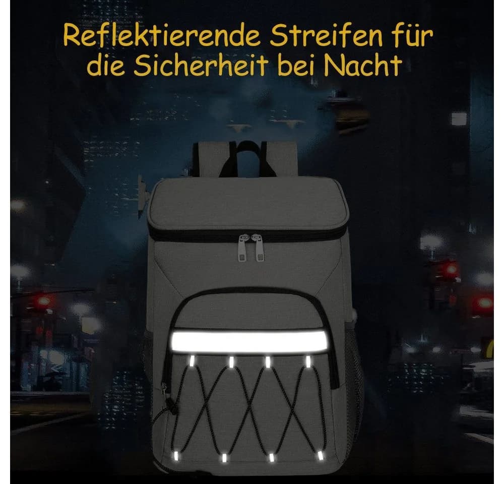 Forrlite Picknickkorb Kühlrucksack Thermo Rucksack - Bild 5