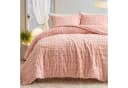 ibettertec Winter Plüsch Bettwäsche Rosa Kuscheldecke Bild 3