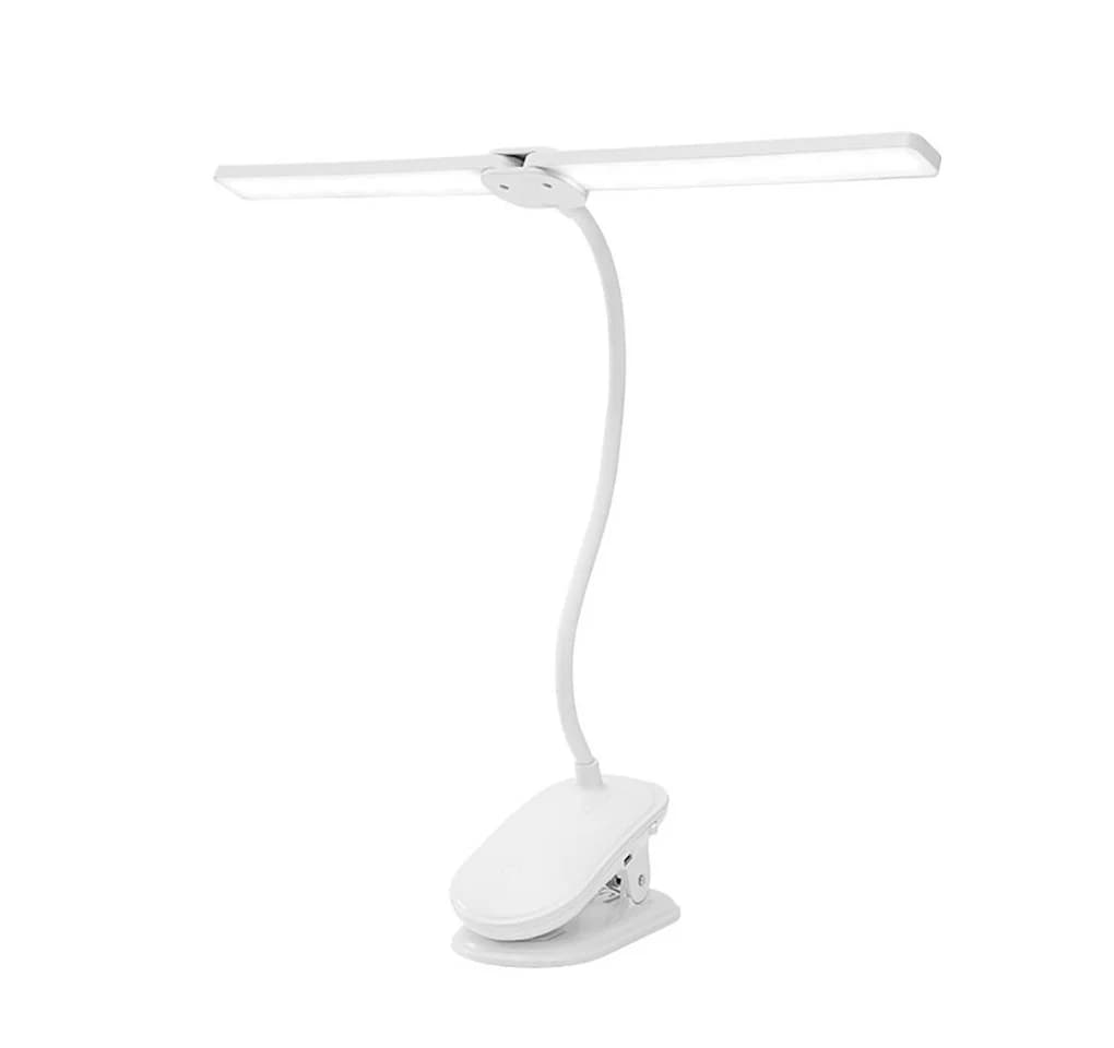 ibettertec LED Klemmlampe mit Touch Dimmbar & USB Wiederaufladbar - Bild 2