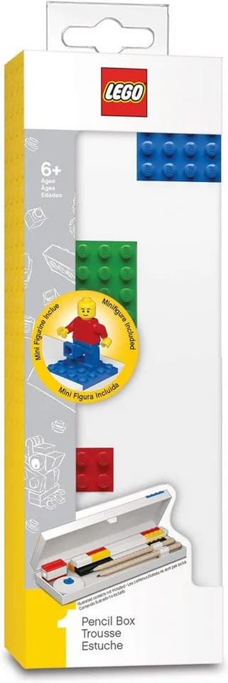 LEGO Aufbewahrungsbox mit 4 Bausteinen & Minifigur
