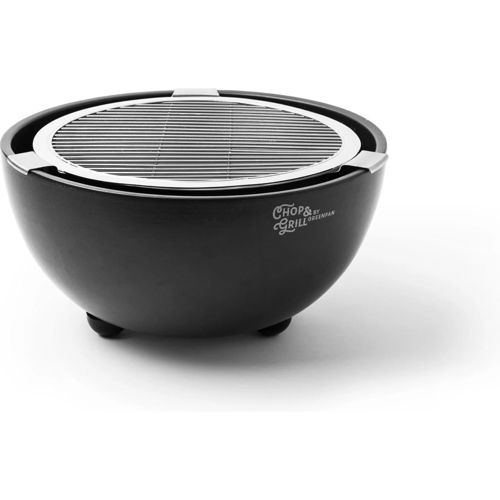 Greenpan Tischgrill "Chop & Grill" Holzkohlegrill