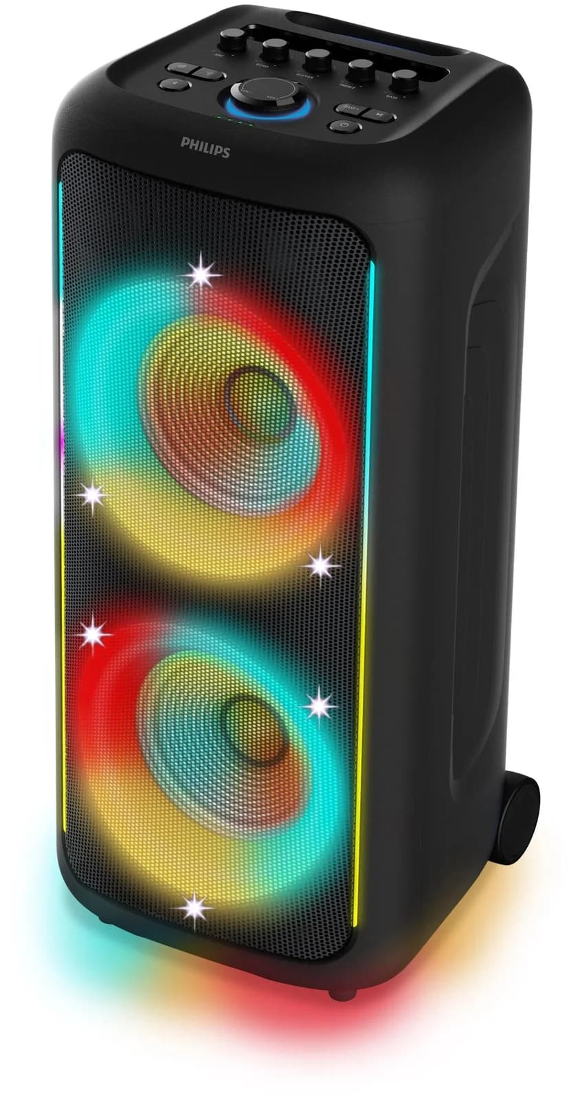 Philips Party-Lautsprecher TAX5000E Schwarz Bluetooth Karaoke