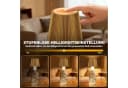 LaCute LED Flaschenlampe USB-C Akku Tischleuchte mit Lichterkette Gold Bild 3
